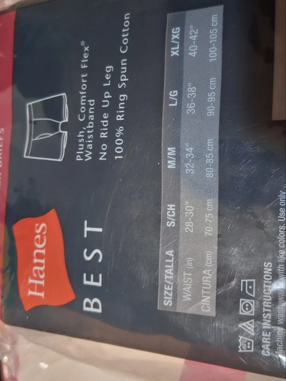 NWT Hanes Best Men's 5-Pack Boxer Briefs Black/Gray Tagless Comfort Flex Waist